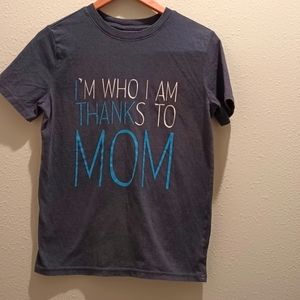 Cat & Jack boys graphic gray short sleeves tees, Large (16), Worn.